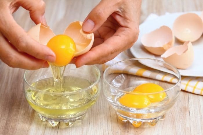 nadomestna hrana za jajca