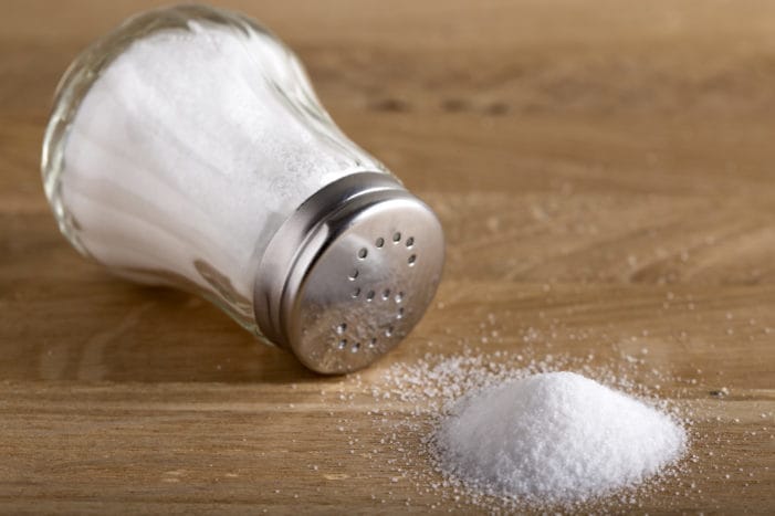 omejevanje uživanja soli povzroča pomanjkanje joda?