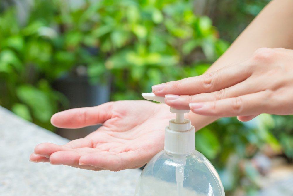 kako narediti dezinfekcijo rok