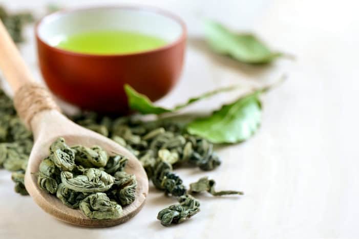 koristi zelenega čaja za revmatizem