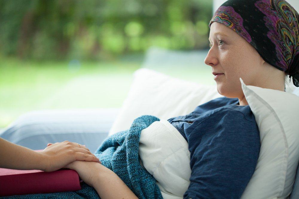 bolnikom z rakom s simptomi raka pri ženskah