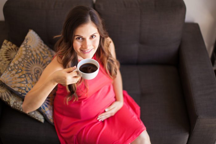 med nosečnostjo pijte kavo