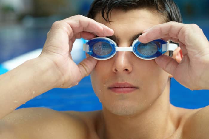 pomen uporabe plavalnih očal