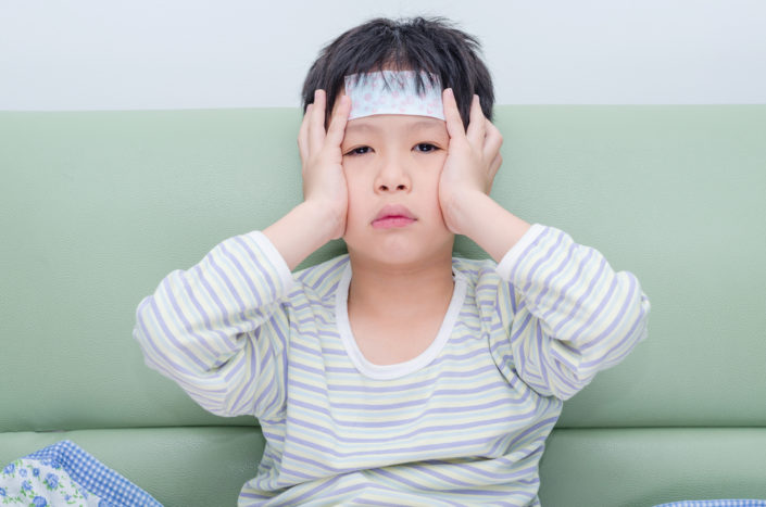 glavobol pri otrocih