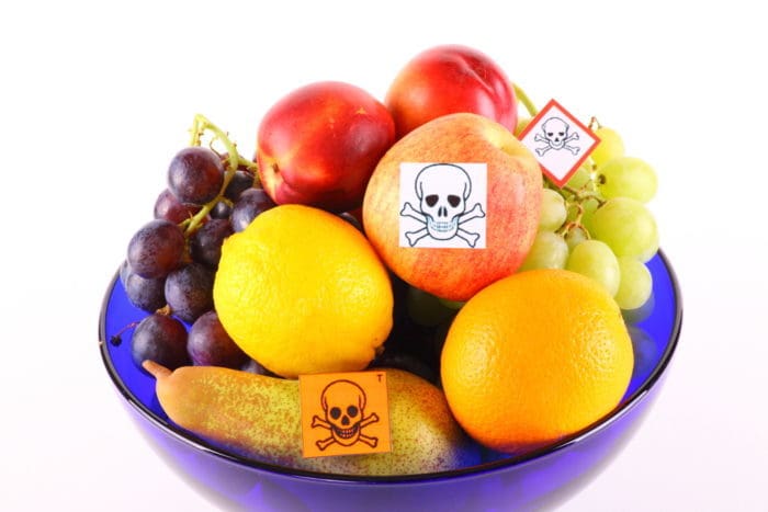 sadje vsebuje visoke pesticide