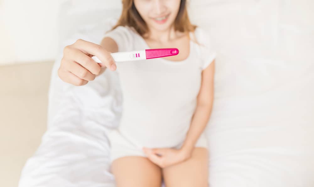 znaki nosečnosti, razen pozne menstruacije
