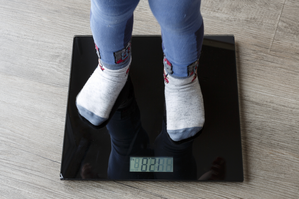 izmerite otrokovo težo