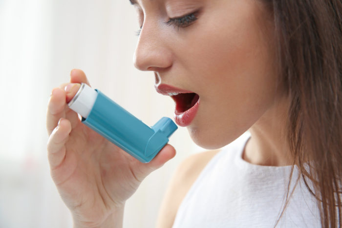 vrsta inhalatorja za astmo