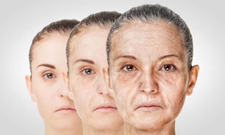 znaki staranja kože
