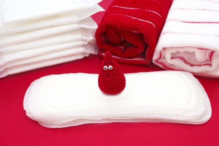 telo med menstruacijo